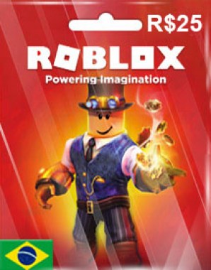 Cartão Roblox R$ 25 Reais - GCM Games - Gift Card PSN, Xbox, Netflix, Google,  Steam, Itunes